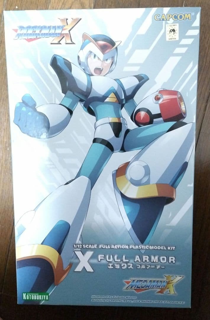 ロックマンX フルアーマー コトブキヤ プラモデル フィギュア