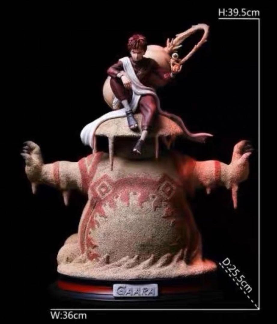 NARUTO ナルト 我愛羅 ガレージキット ガレキ スタチュー⑧