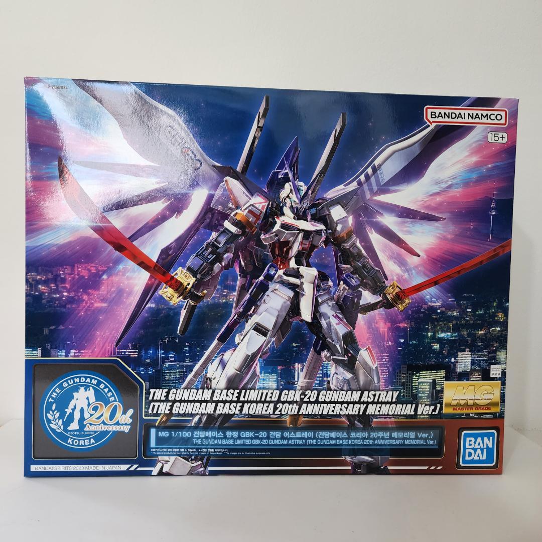 ★期間限定★ 韓国 ガンダム 20周年 メモリアル アストレイ ガンダムベース