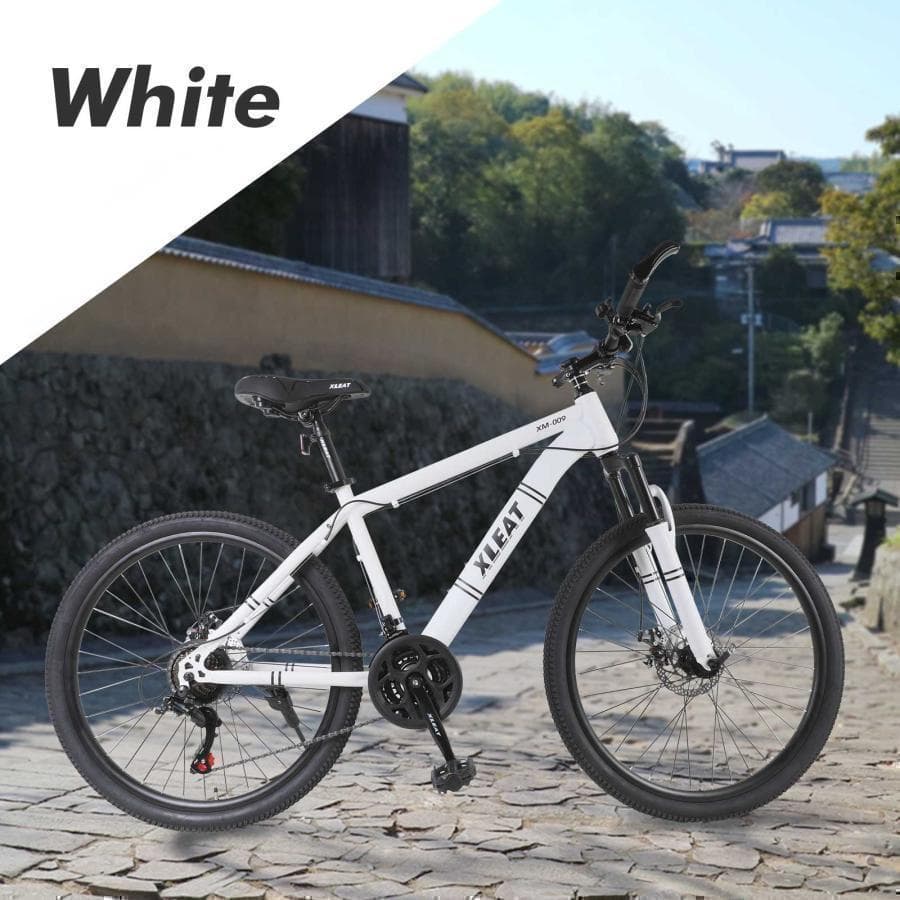 マウンテンバイク 26インチ シマノ製 21段変速 軽量 自転車 Y1842