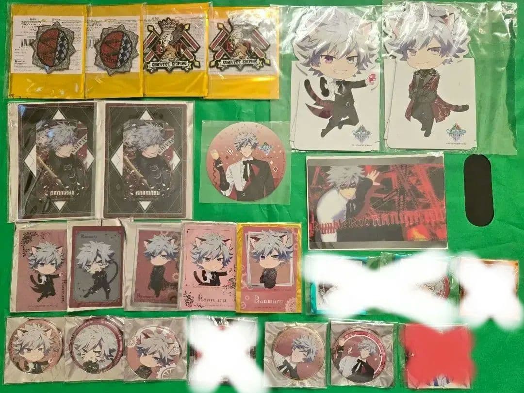 【黒崎蘭丸】カルナイ タブナイ タブキス グッズ24点まとめ売り