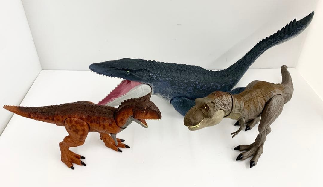 【M146】MATTEL ジェラシックワールド フィギュア 3体セット