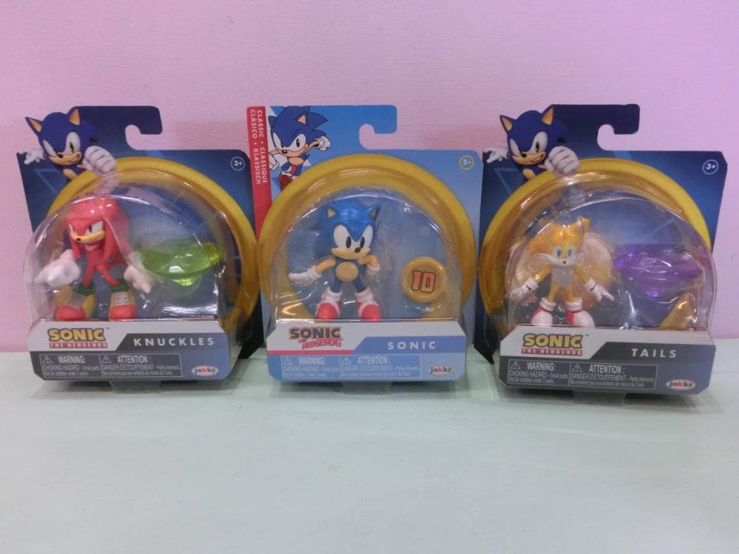 SEGA セガ ソニック ザ ヘッジホッグ＆ナックルズ&テイルズ フィギュア