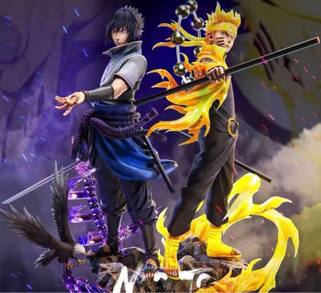 NARUTO ナルト×サスケ 九喇嘛チャクラモード 海外フィギュア