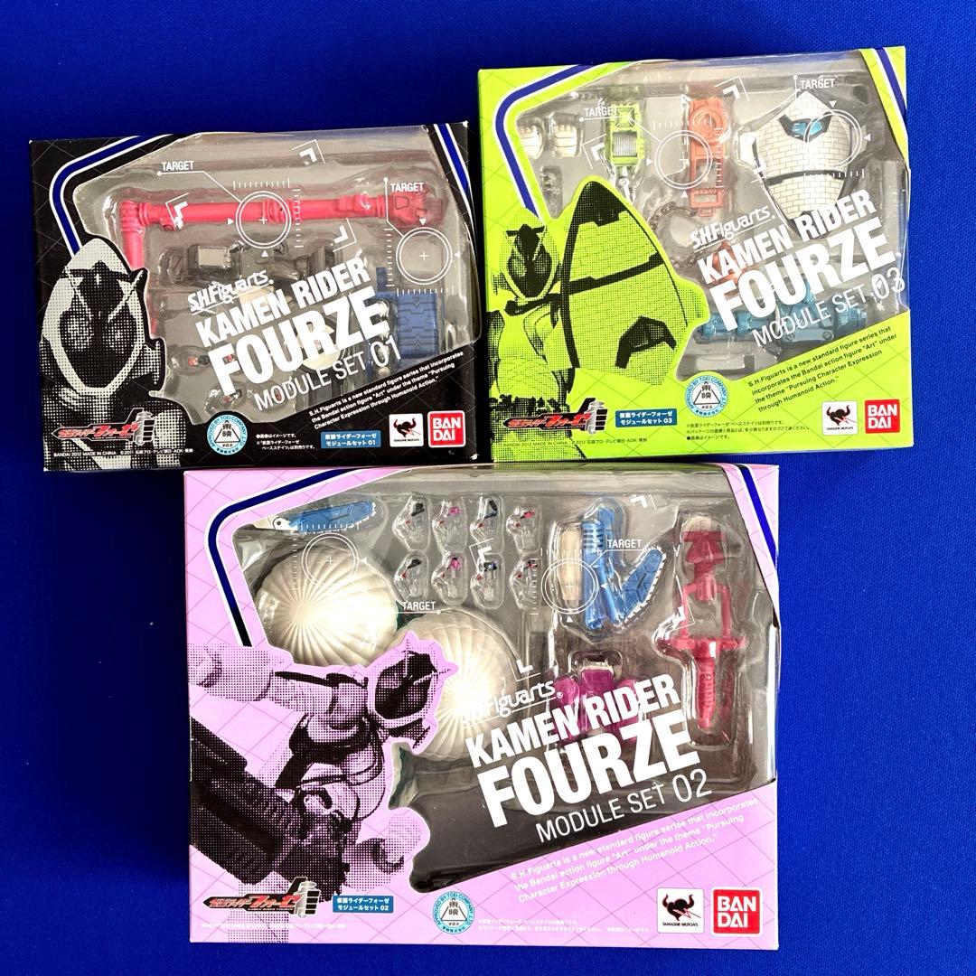 SHフィギュアーツ 仮面ライダーフォーゼ　8個セット
