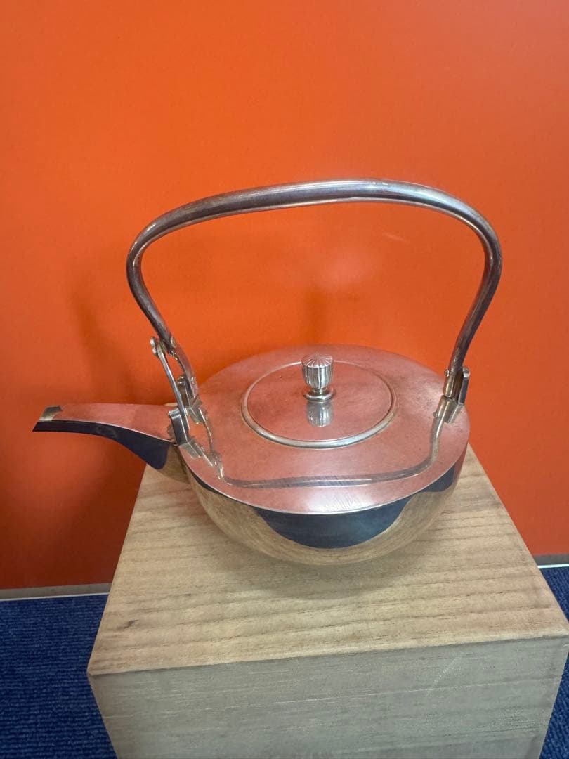 1715 純銀 急須 ティーポット 茶道具 茶器