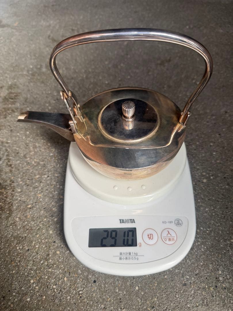 1715 純銀 急須 ティーポット 茶道具 茶器