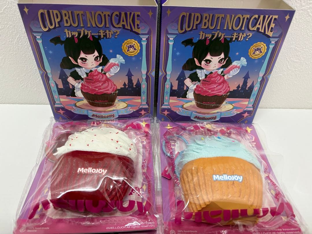 mellojoy メロジョイ カップケーキか? スクイーズ 2点 新品未使用品