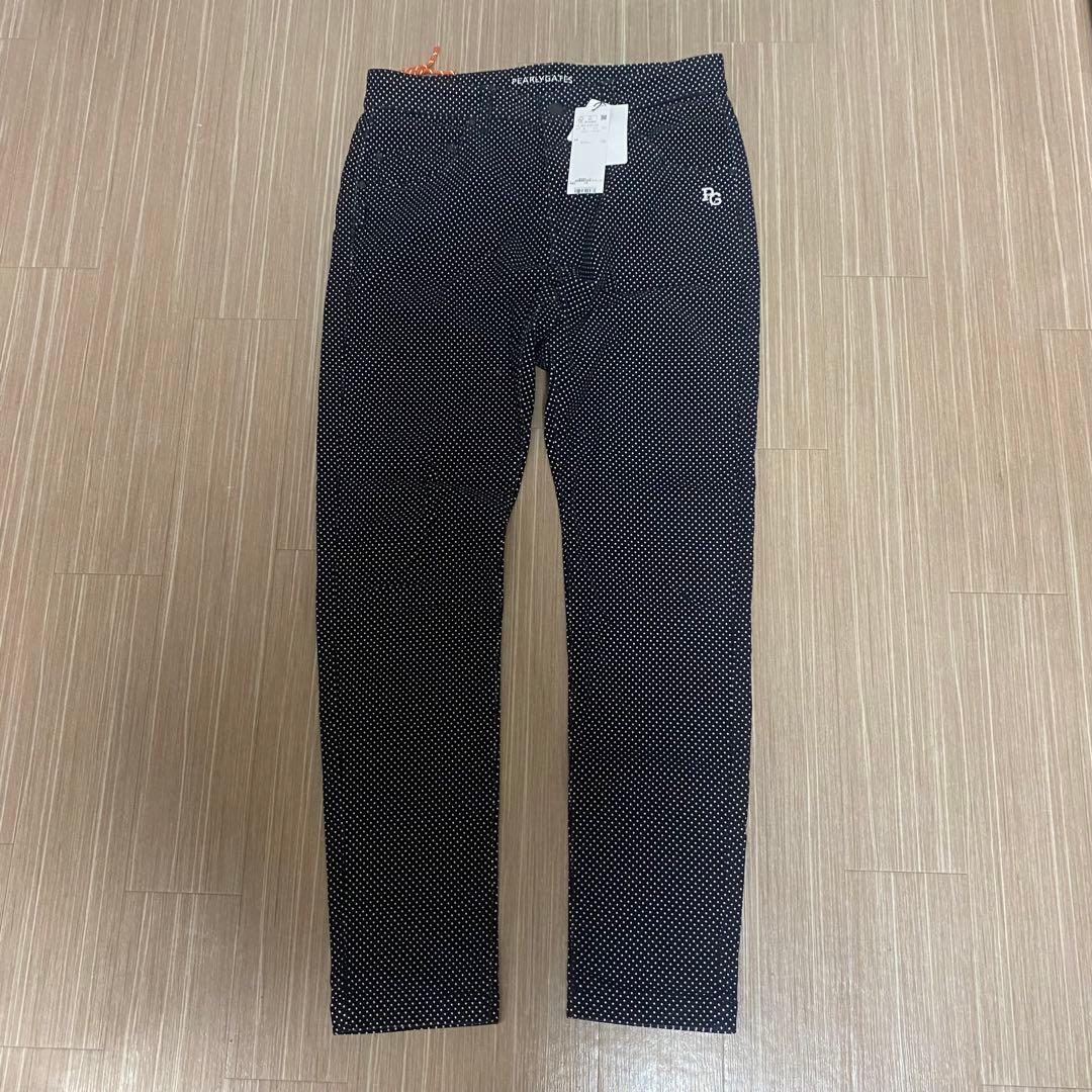 新品タグ付き　パーリーゲイツ　パワフルコットンストレッチパンツ　サイズM