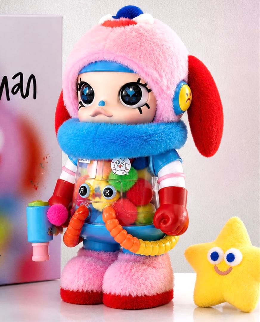 その他 Jon Burgerman Mega Space Molly 400%