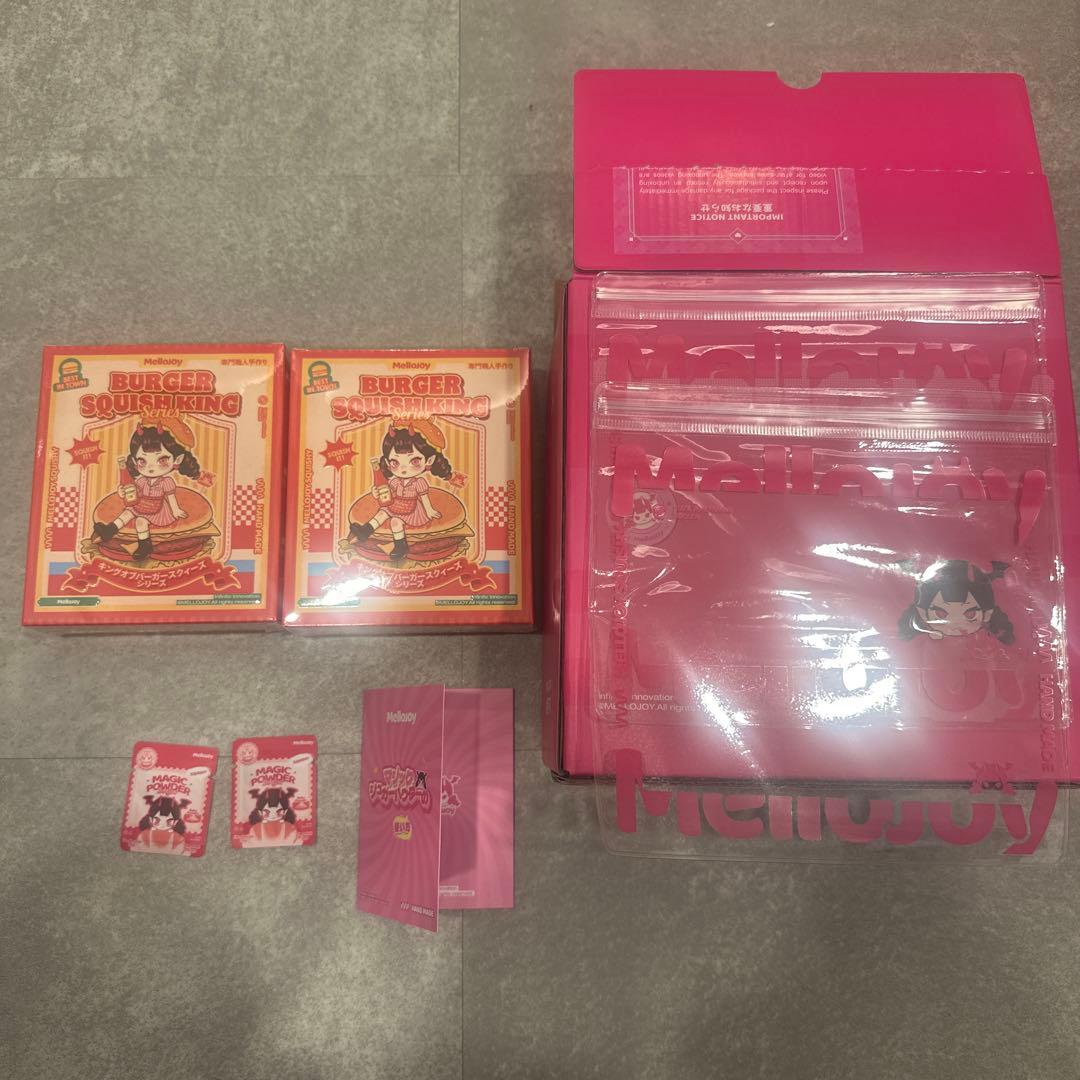 Mellojoy BURGER SQUISH KING 未開封2個