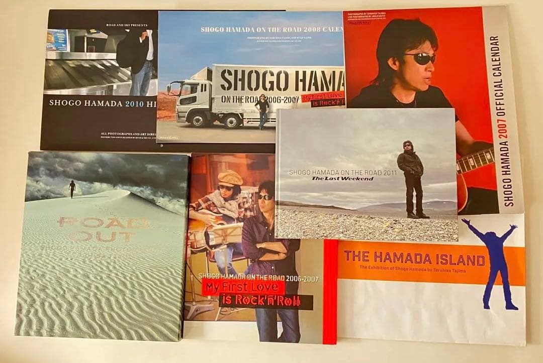 豪華30点超！浜田省吾まとめ売り ROAD OUT・2011写真集・初期パンフ