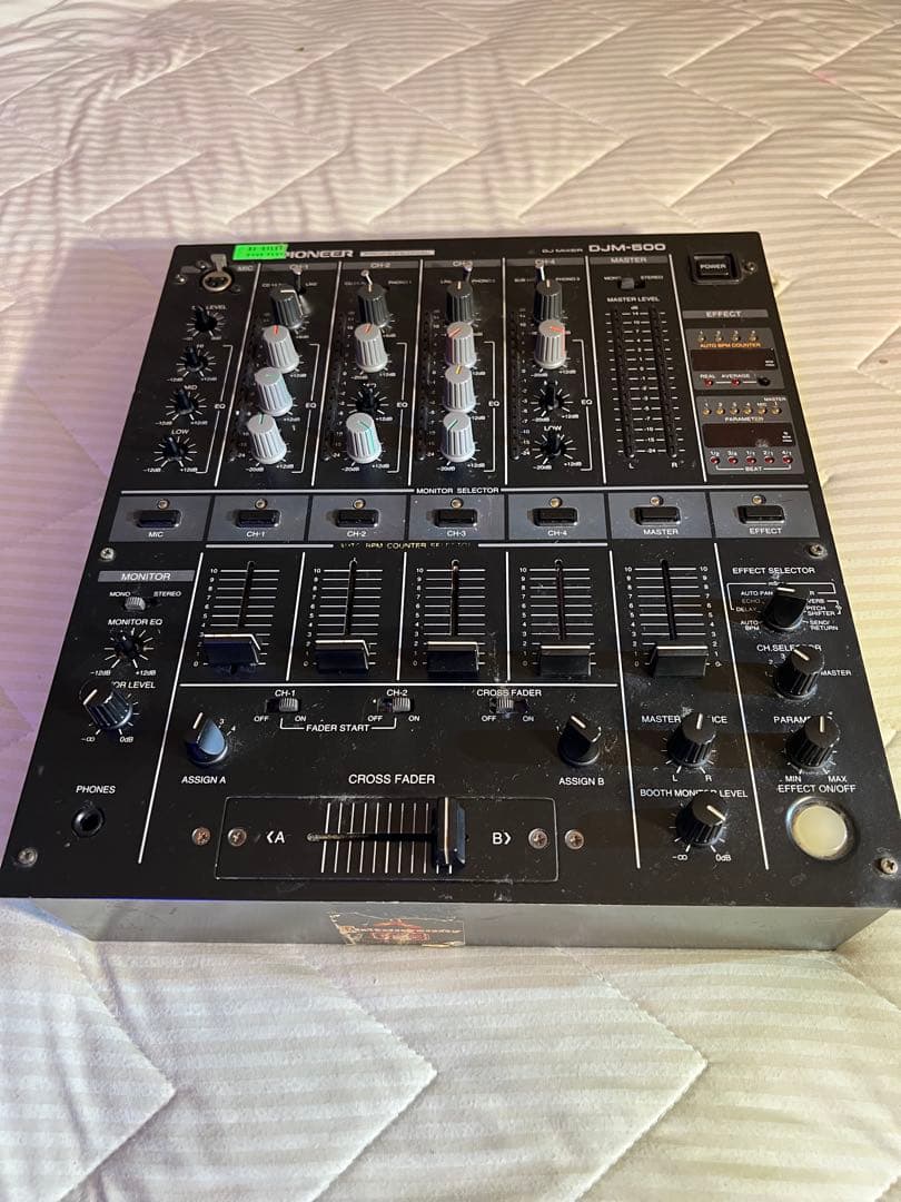 t*u様 ☆Pioneer DJM-500 DJミキサー　動作確認済