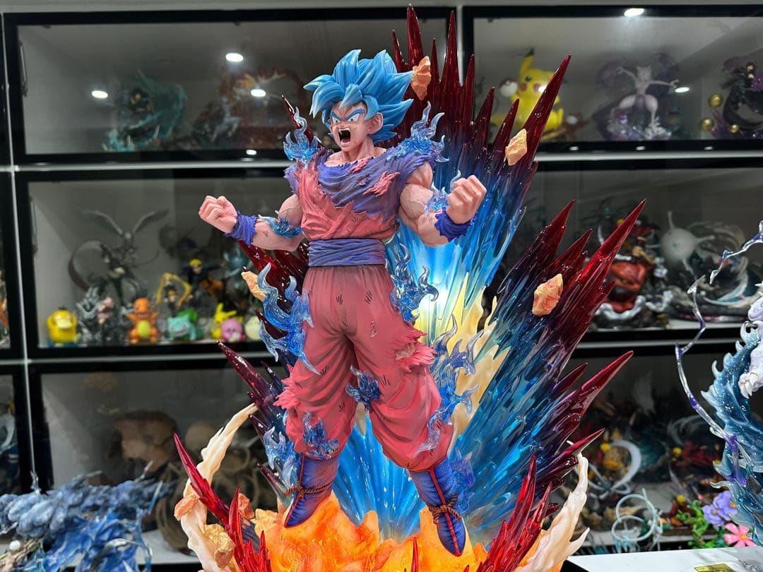 ドラゴンボール 孫悟空 スーパーサイヤ人ブルー フィギュア
