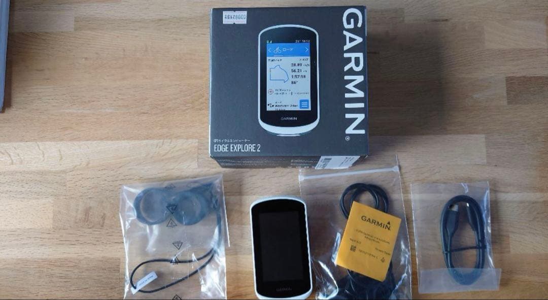 GARMIN EDGE EXPLORE 2本体 予備フィルムおまけ