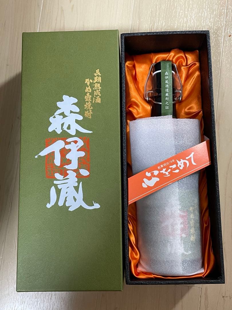 (まる) 　森伊蔵　720ml 長期熟成かめ壺焼酎　専用箱入り