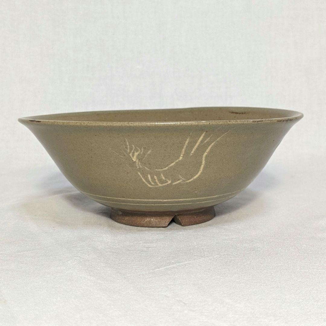 二代横山香寶 虫明焼 馬絵茶盌 茶道具 抹茶碗 抹茶茶碗 横山香宝 茶器 食器