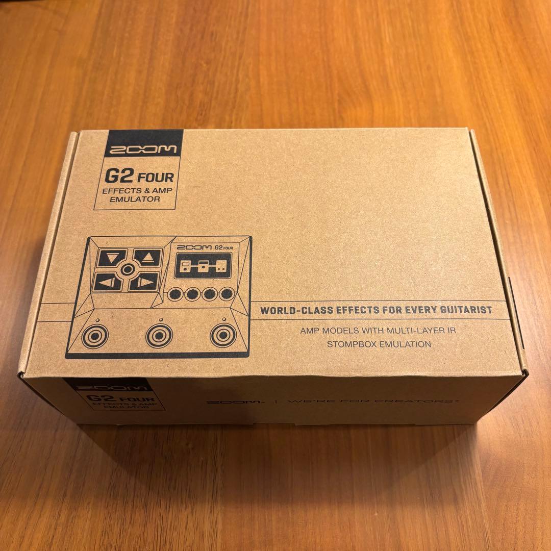 ZOOM G2 FOUR マルチエフェクター 新品
