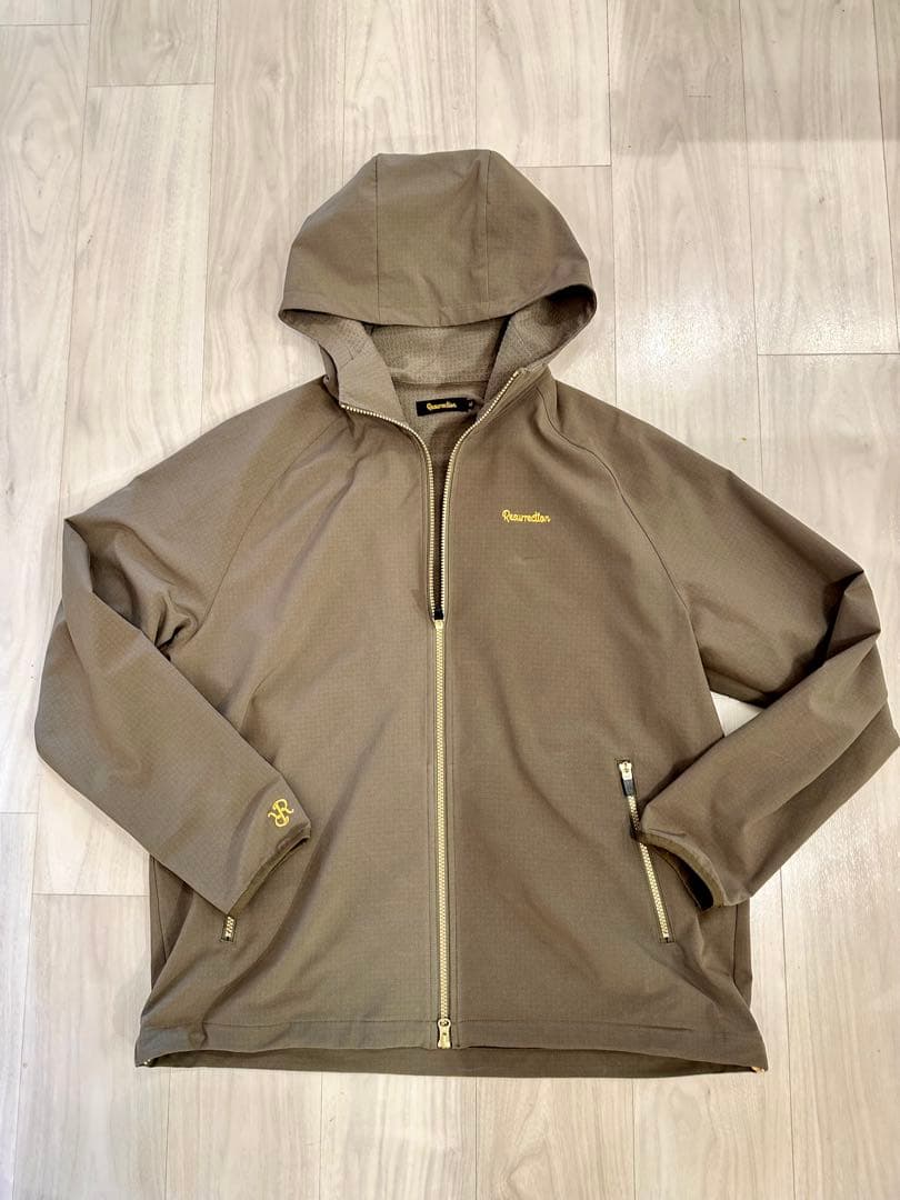 レザレクションカーキパーカージャケットトップスアウター