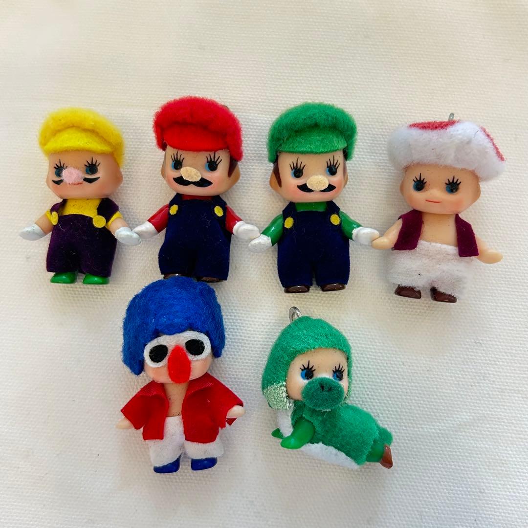 コスチュームキューピー　マリオ　ルイージ　キノピオ　ヨッシー　ワリオ　ジミーT