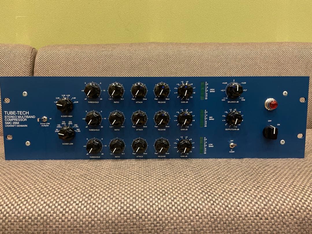 TUBE-TECH SMC2BM マルチバンドコンプレッサー　マスタリング