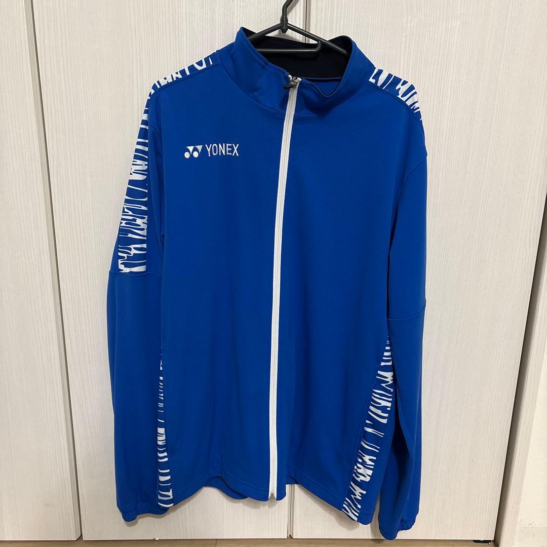 ヨネックス ニットウォームアップシャツ O XL ブルー