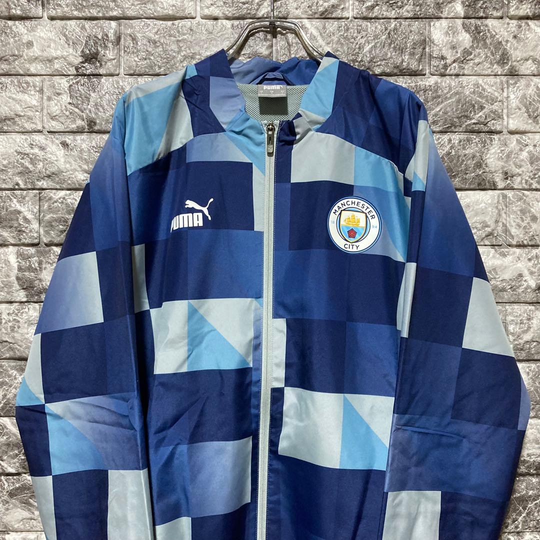 新品 PUMA MANCHESTER CITY ジャケットマンC シティ S