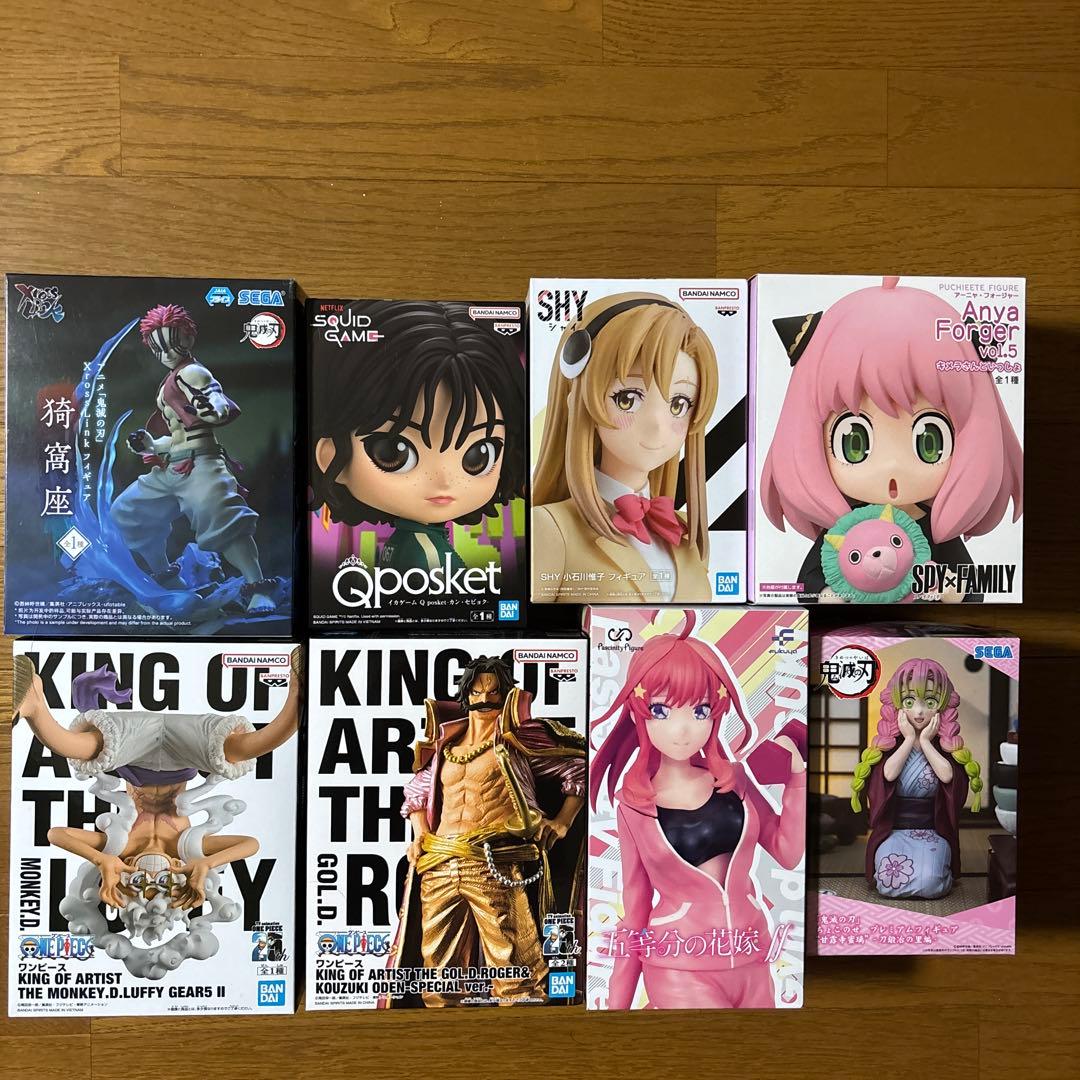 プライズフィギュア　まとめ売り　9店