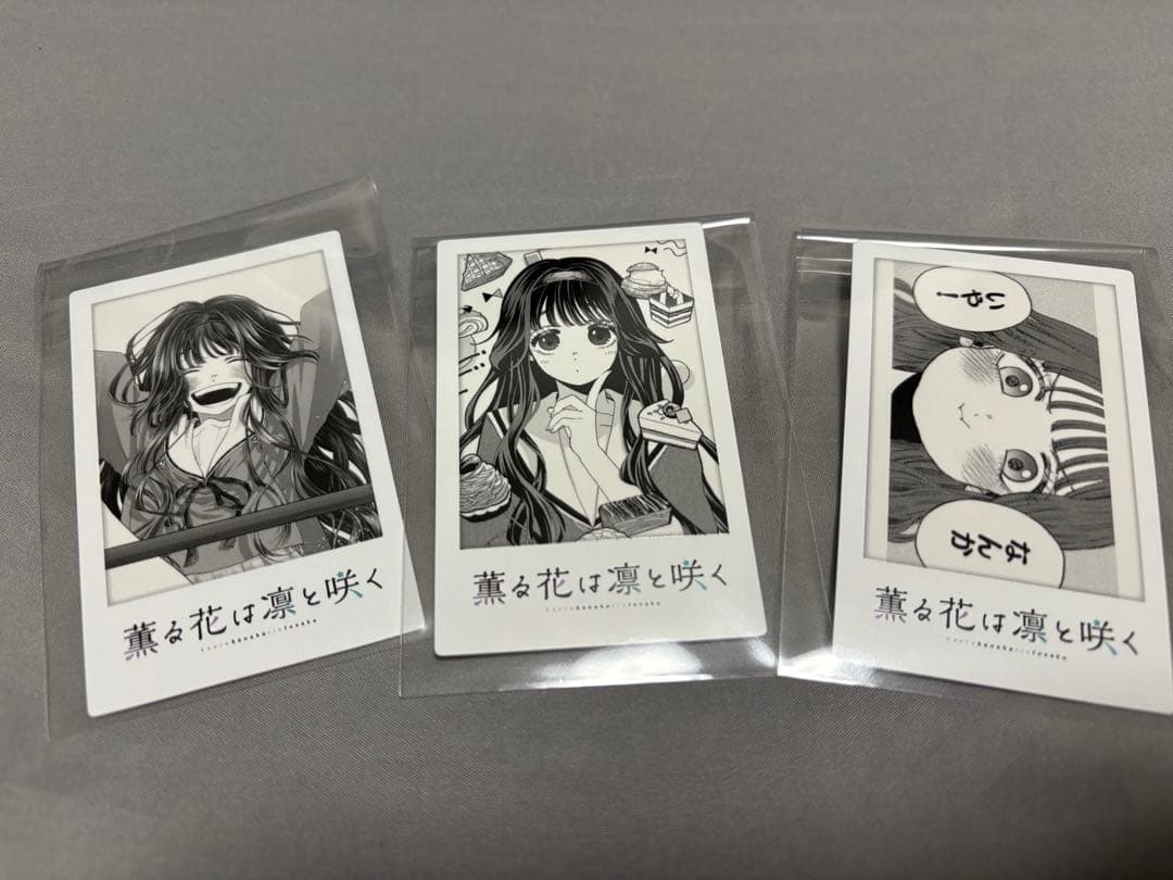 【希少】薫る花は凛と咲く　和栗薫子　チェキ風カード