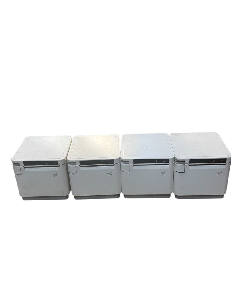 【4台】スター精密　 POS 小型レシートプリンター MCP31LB WT JP