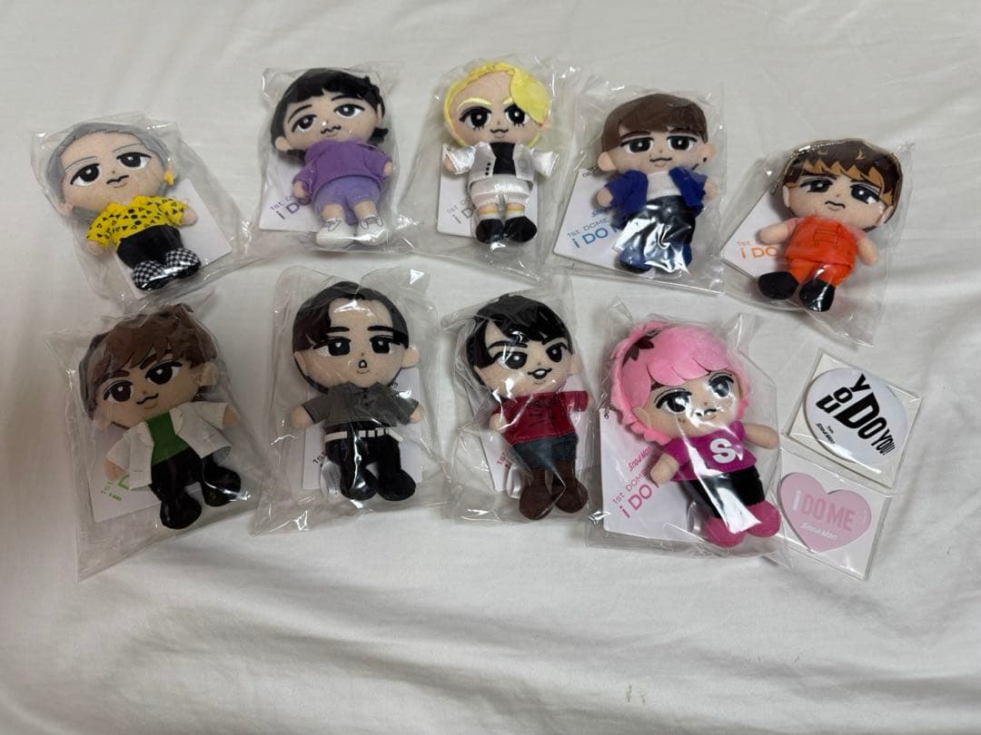 Man i DO ME チビぬい 9体セット+おまけ