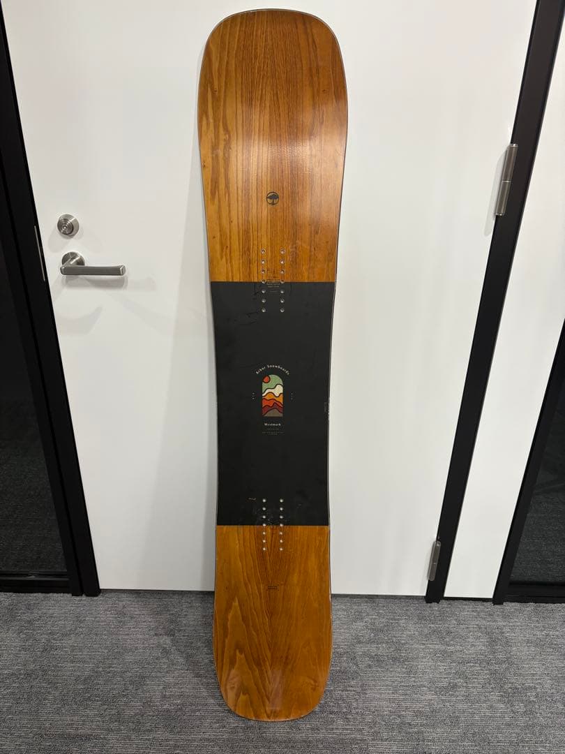 ARBOUR スノーボード 木目調 カラフル　154cm