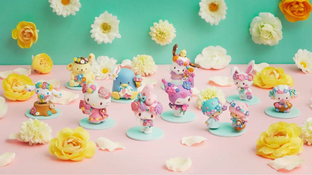 美品　サンリオ フィギュア　Flower 2022 コンプリート　レア