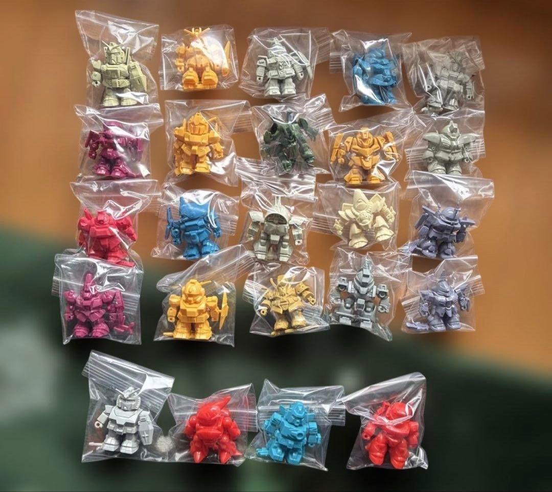 【昭和レトロ】　機動戦士ガンダム　ガン消し　ディフォルメシリーズ　当時物