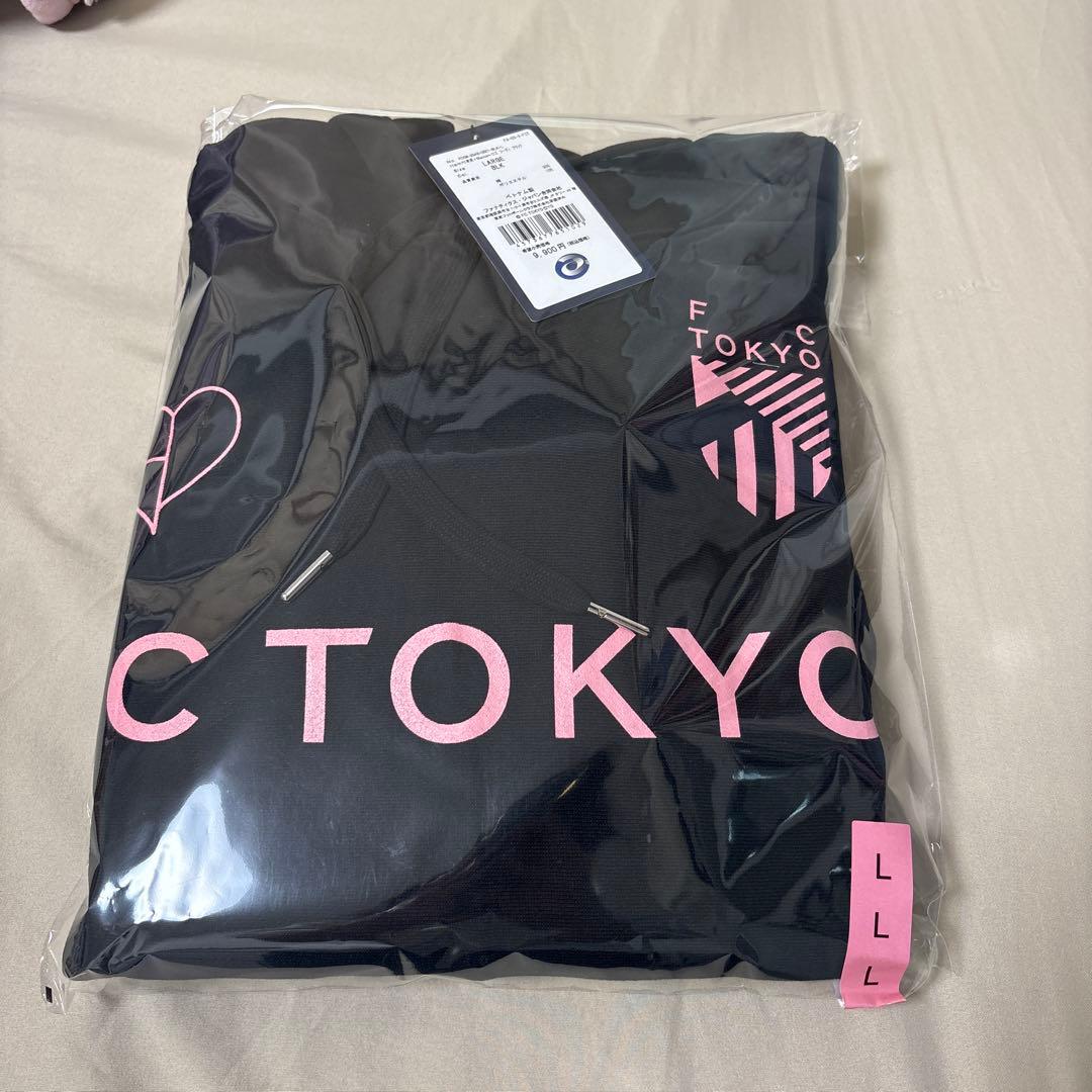 フーディ　FC東京　BLACKPINK ブラック　Lサイズ　パーカー
