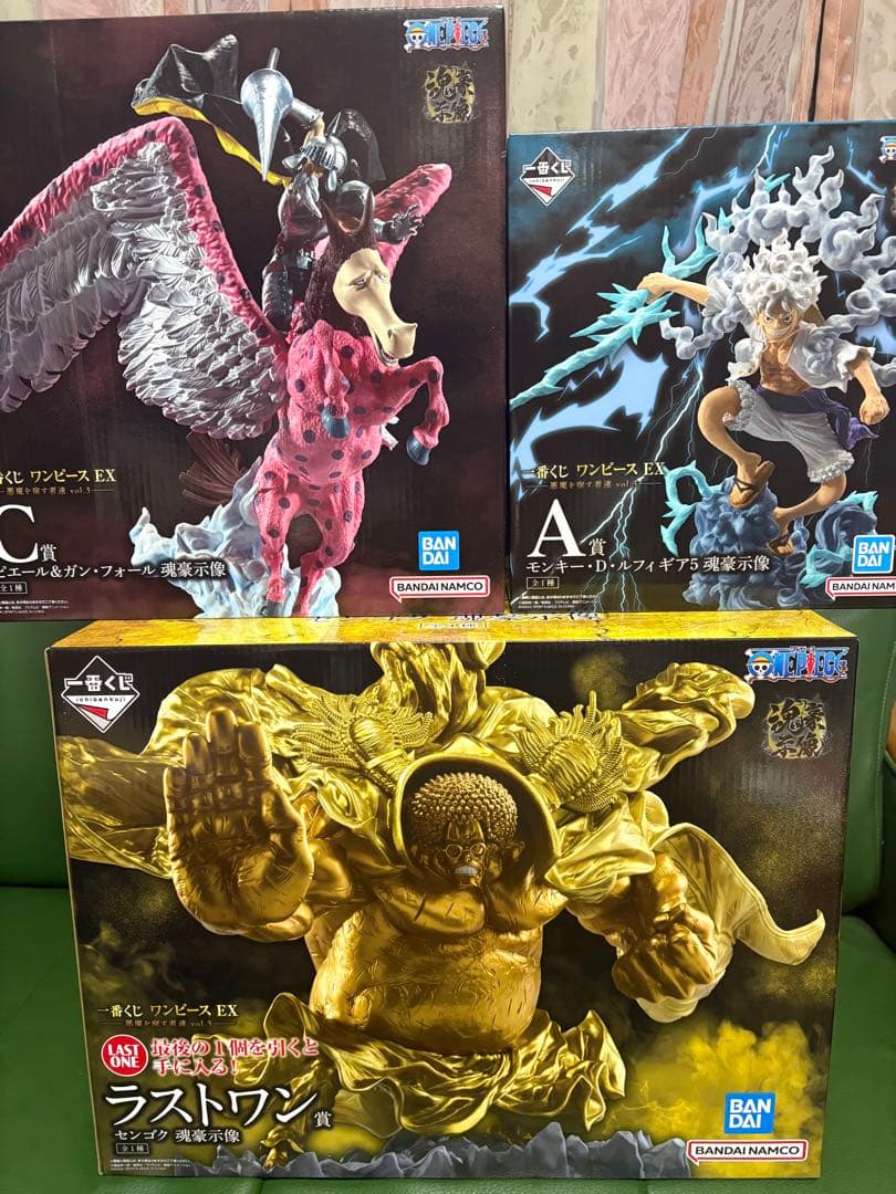 一番くじ ワンピース EX 悪魔を宿す者達 vol.3 A賞 C賞 ラストワン