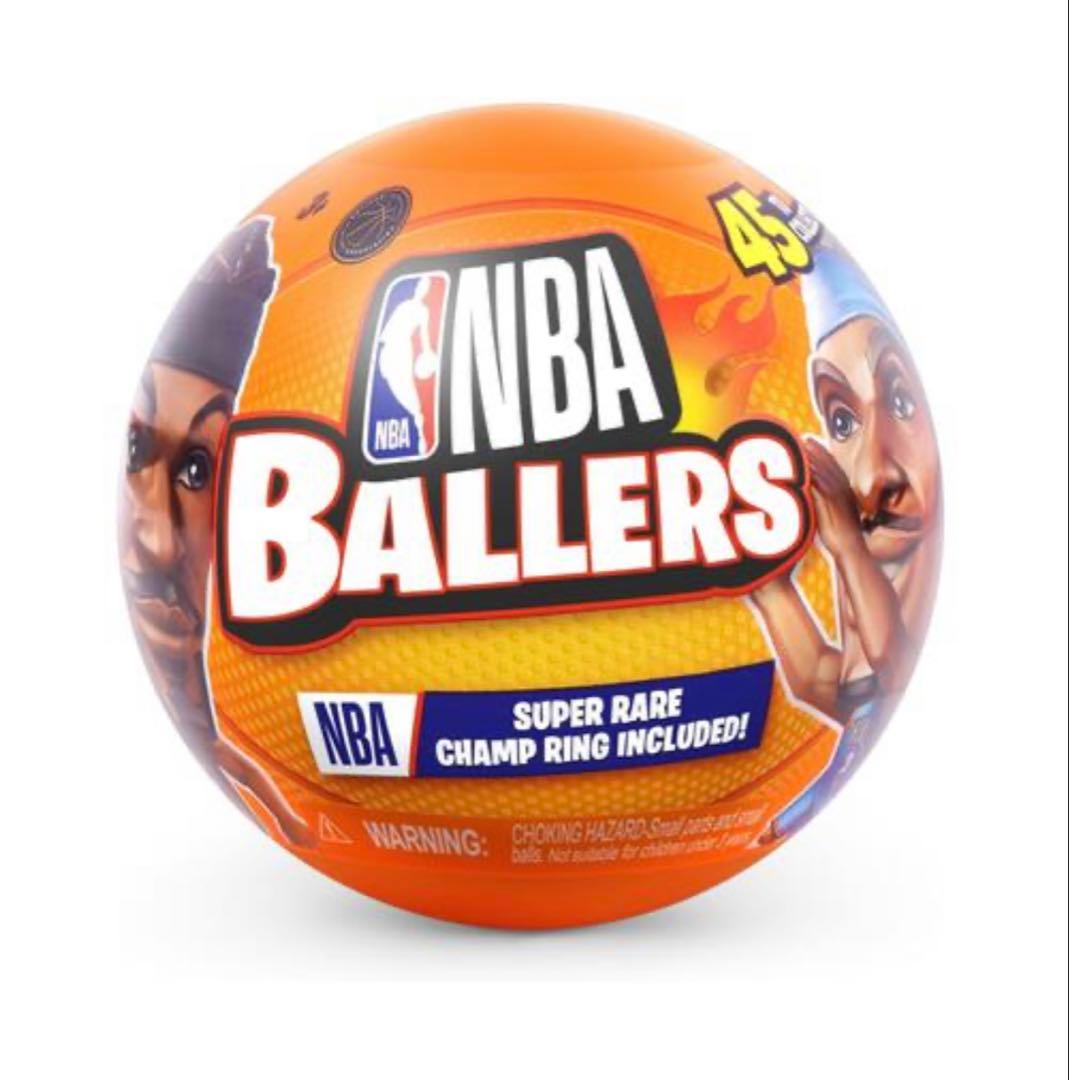 5サプライズシリーズ2 NBAボウラーズ　4個セット　おまけ付き（ハーフコート）