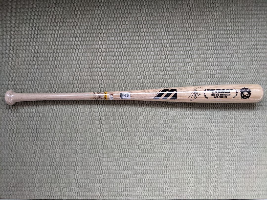 小笠原道大１０００本安打記念バット＆小笠原グッズ＆ファイターズグッズ