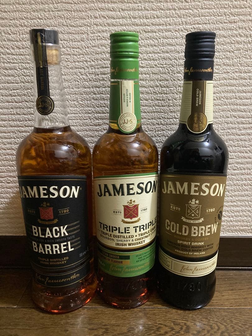 ジェムソンブラックバレル トリプルトリプル コールドブリュー3本セット