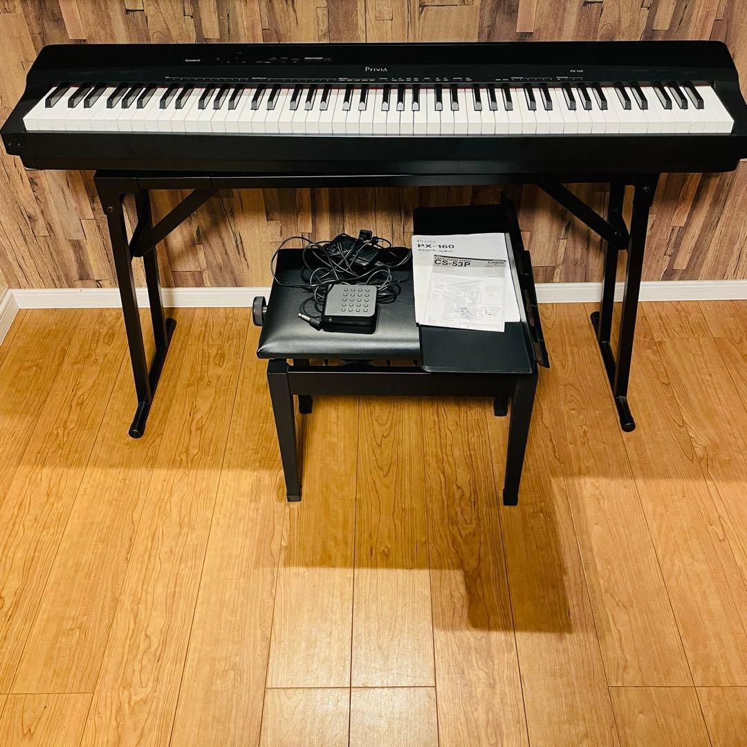 電子ピアノCASIO Privia PX-160BK