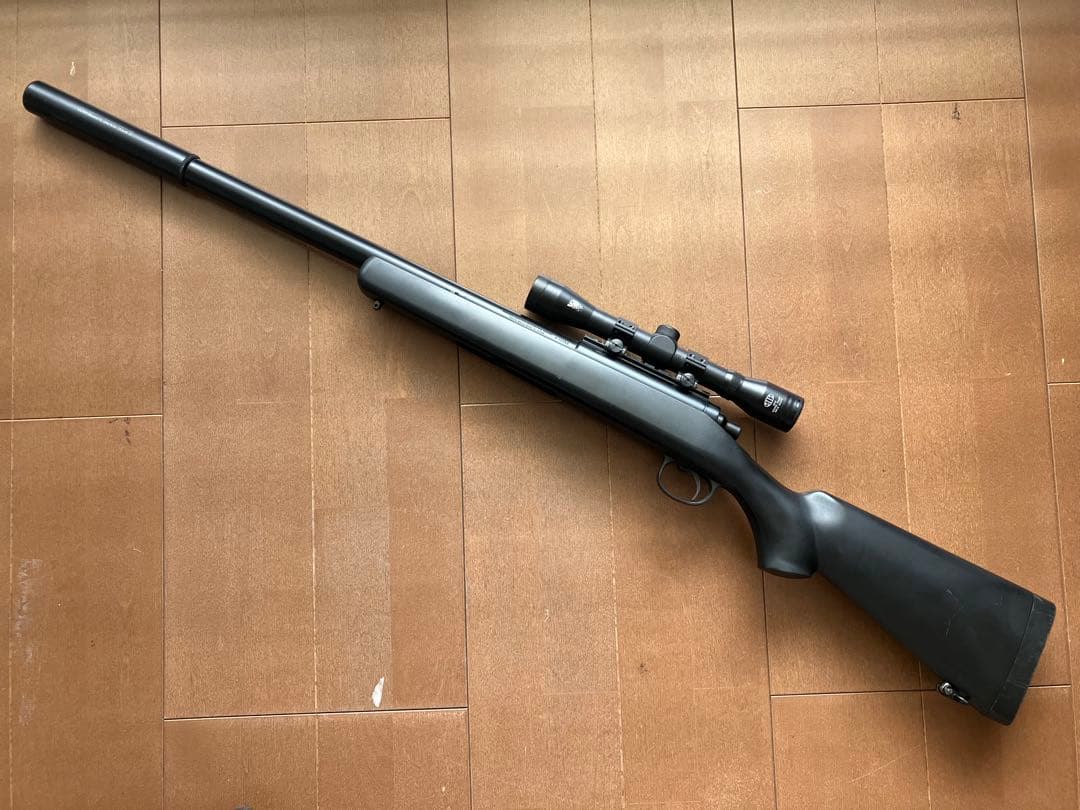 (中古品) VSR-10 プロスナイパー Gスペック++スコープ+ライフルケース