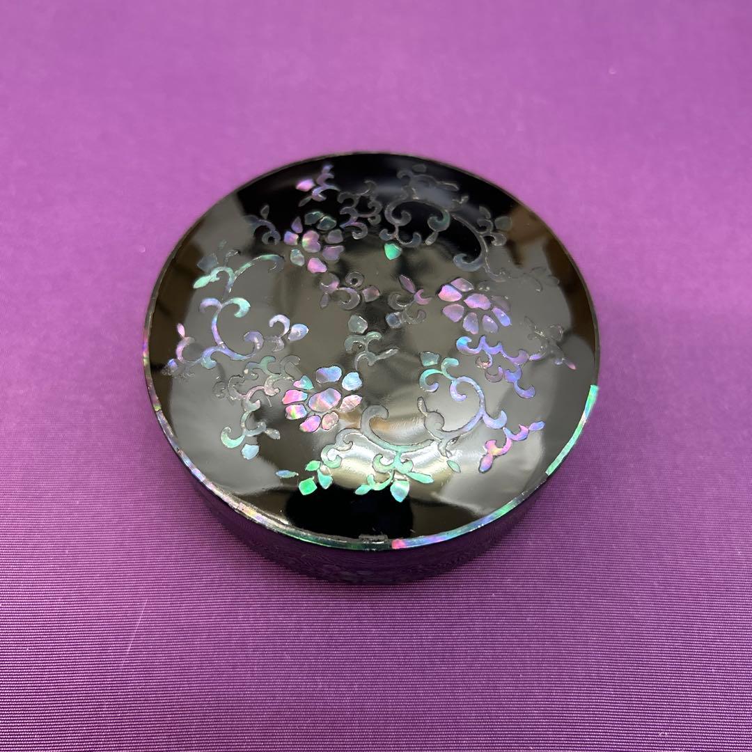 琉球青貝香合