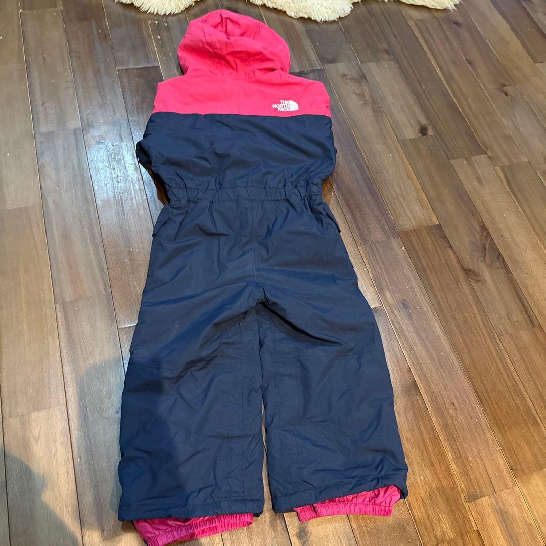 美品　ノースフェイス　スキーウェア　キッズ　100 女の子　つなぎ
