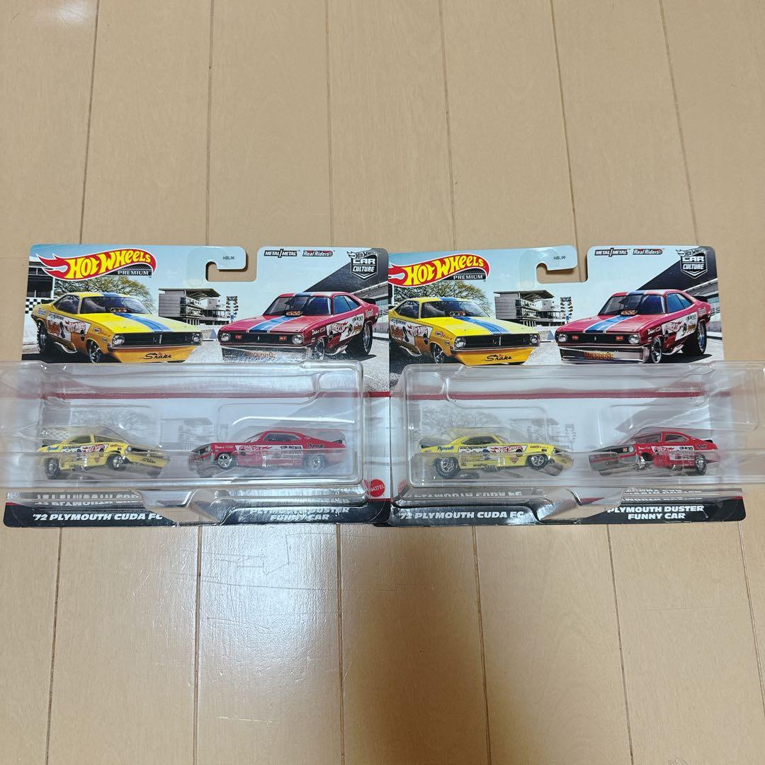 ホットウィール プリマスクーダ　プリマスダスター　2台セット