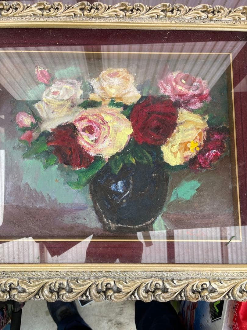 絹本画、手描き画、巻物画