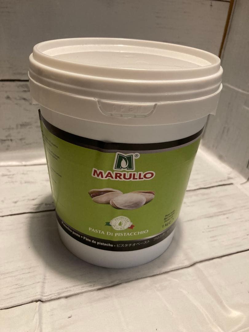 ピスタチオペースト1kg　マルッロ　ブロンテピュア