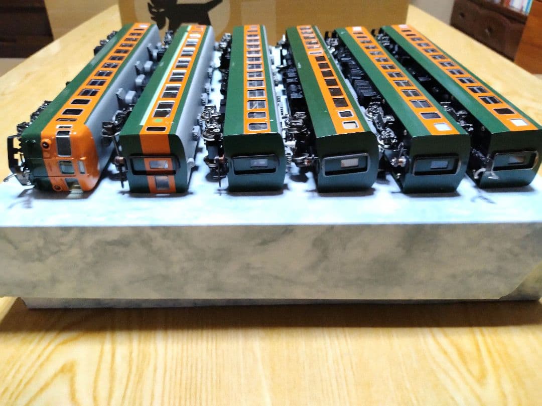 カツミ　HOゲージ　165系直流急行形電車6両　ブラスモデル