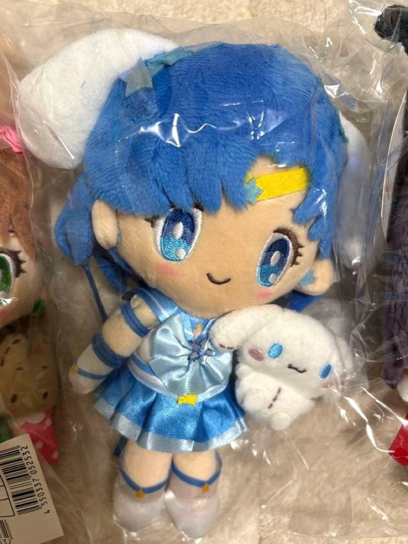 セーラームーンサンリオコラボ ぬいぐるみ 4体セット