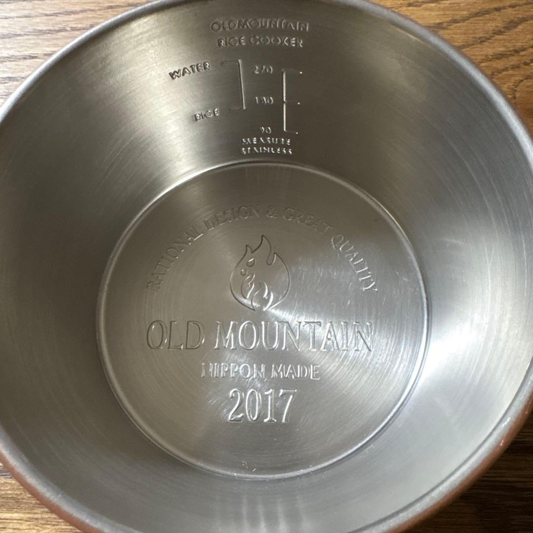 OLD MOUNTAIN ライスクッカー ミスプリント品 レア