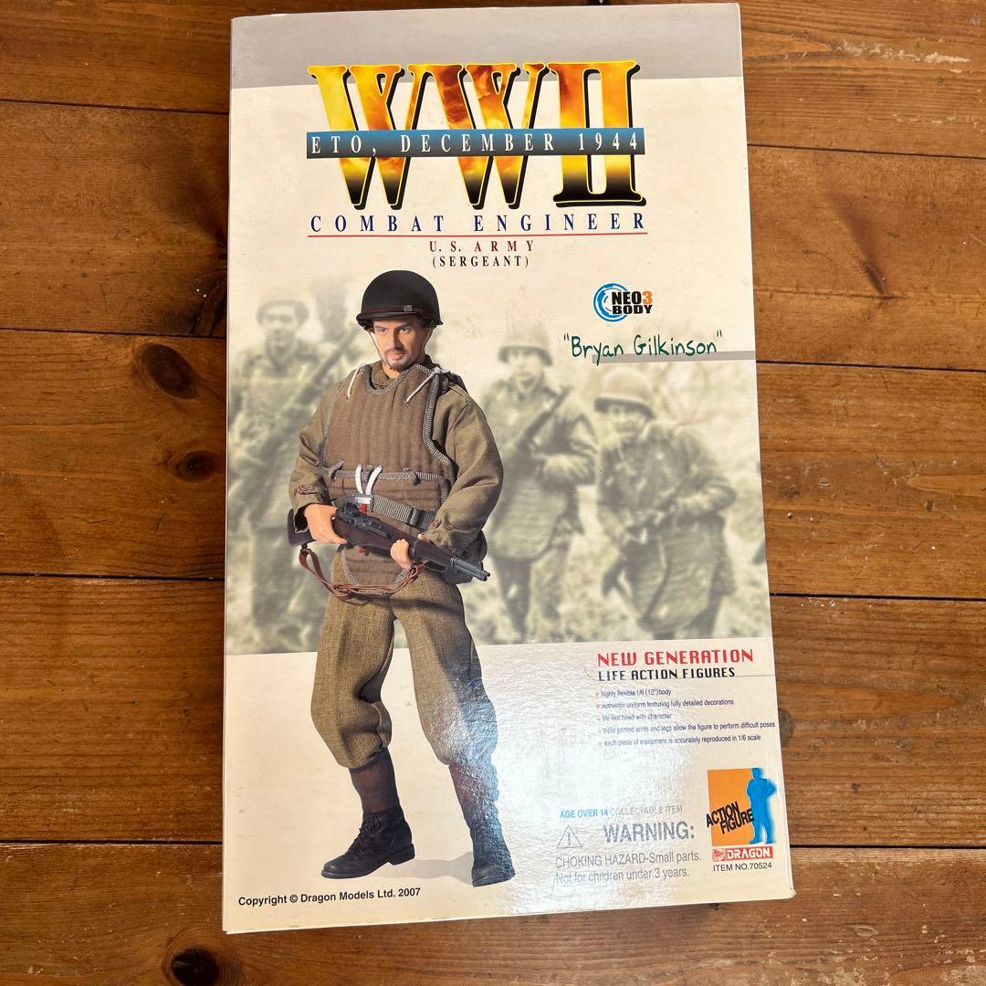 ミリタリー WWII ETO DECEMBER 1944 COMBAT ENGINEER